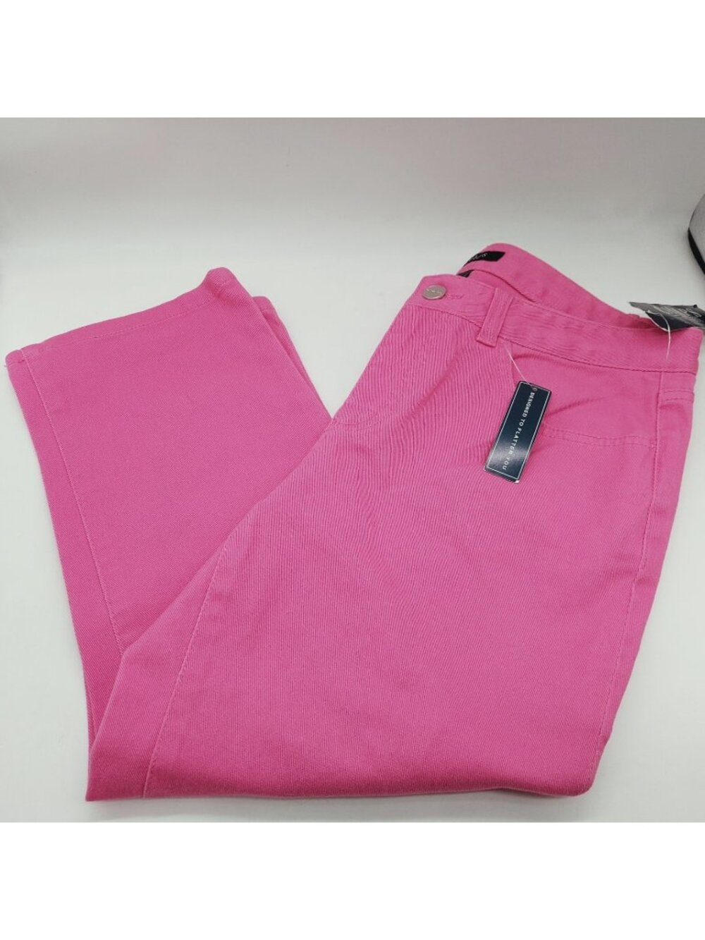 Chaps Jeans Women’s Size 8 Pants Pink Denim Straight Leg Slimming
